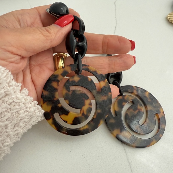 Angela Caputi Drop Earrings Casual Italian Costume Jewelry - Picture 4 of 4